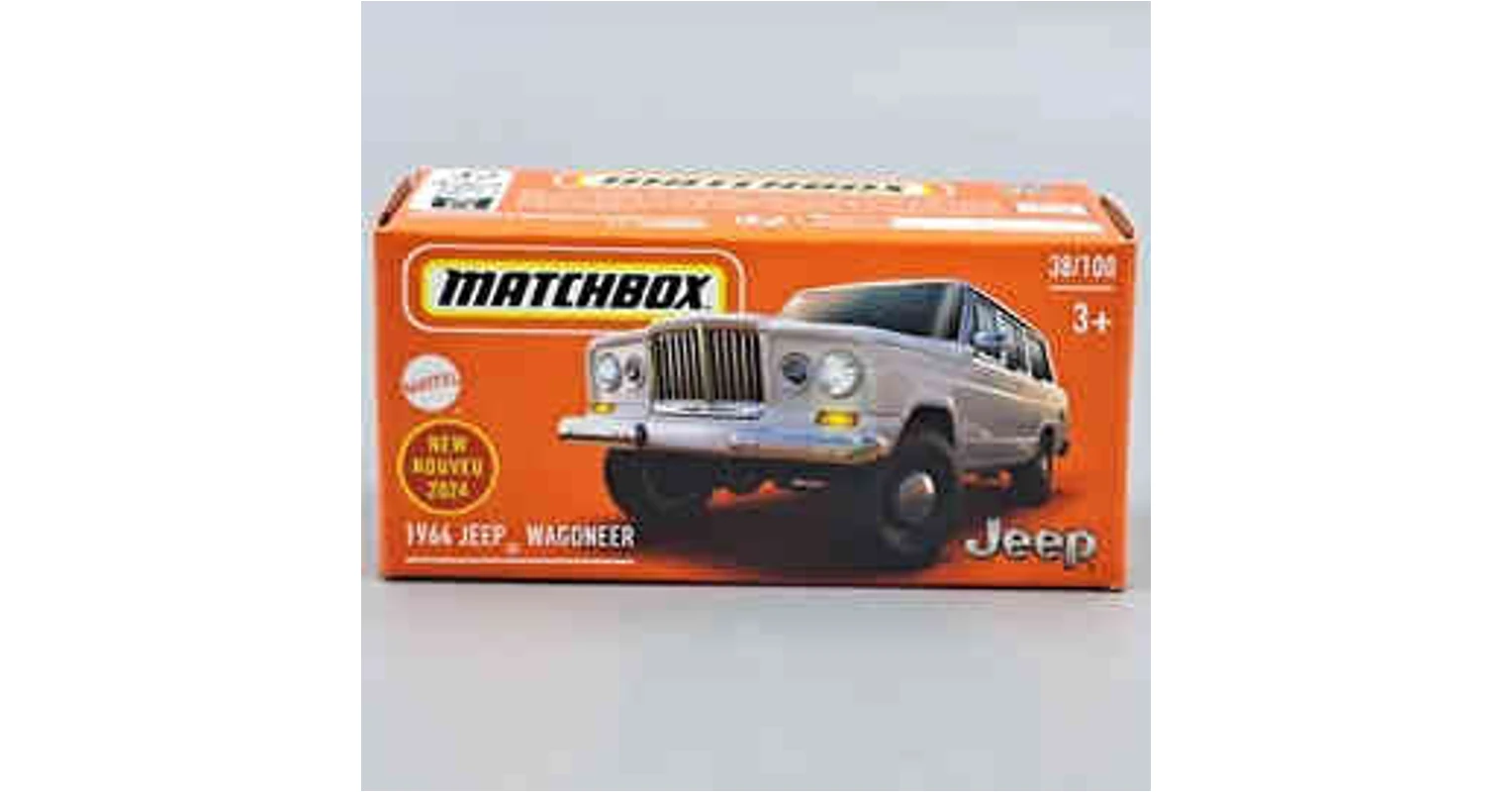 Matchbox 1964 Jeep Wagoneer Silber 38/100, Sammlerauto, 1:64, Silber, Limitiert, 254.0 cm, Unisex, Erwachsene, Oldtimer-Enthusiasten
