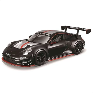 Porsche 911 GT3 R (2023) fekete – 1:24 fém modellautó és játékautó – Bburago