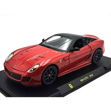 Ferrari 599 GTO (2010) – 1:24 méretarányos fém modellautó – Edicola