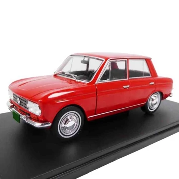 Datsun Bluebird 410 (1964) piros – 1:24 fém modellautó – Edicola