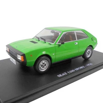 Seat 1200 Sport (1976) zöld – 1:24 fém modellautó – Edicola
