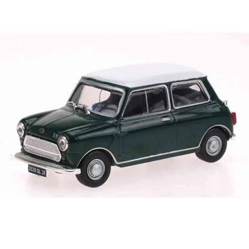 Mini Cooper S (1967) zöld – 1:43 fém modellautó – Edicola
