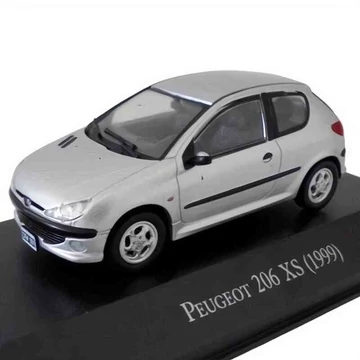 Peugeot 206 XS (1999) – 1:43 méretarányos fém modellautó – Edicola