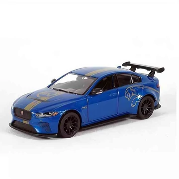 Jaguar XE Project 8 kék modellautó