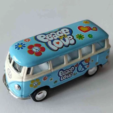 Volkswagen Samba busz / Peace &amp;amp; Love