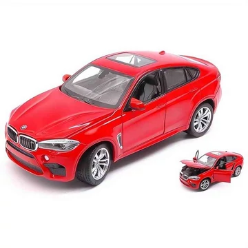 BMW X6M (2018) piros modellautó