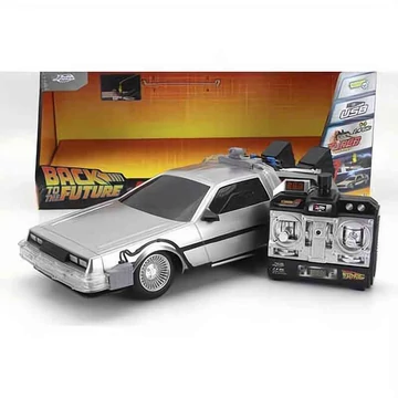 DeLorean táviranyítós; 1:16 méretarányos játékautó