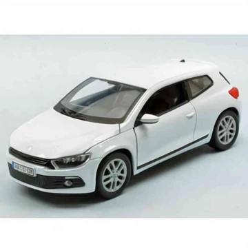 Volkswagen Scirocco (2010) fehér – 1:24 méretarányos fém modellautó és játékautó | Welly