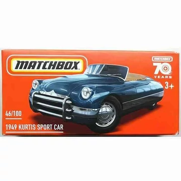 Kurtis Sports Car (1949) 1:64 méretarányos modellautó, játékautó, Matchbox