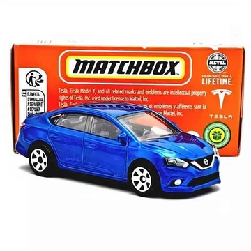 Nissan Sentra 1:64 méretarányos modellautó, játékautó, Matchbox