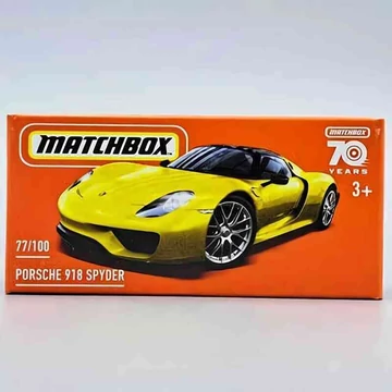 Porsche 918 Spyder 1:64 méretarányos modellautó, játékautó, Matchbox