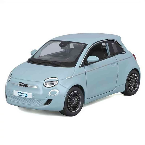 Fiat 500e (2023) – 1:24 fém modellautó és játékautó – Bburago