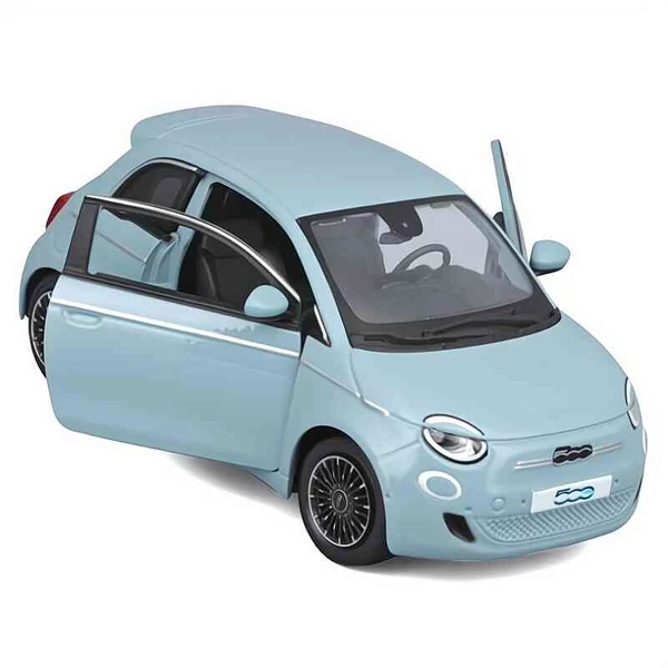 Fiat 500e (2023) – 1:24 fém modellautó – Bburago