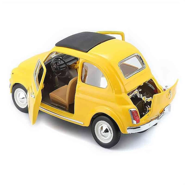 Fiat 500 F (1965) – 1:24 fém autó modell – Bburago