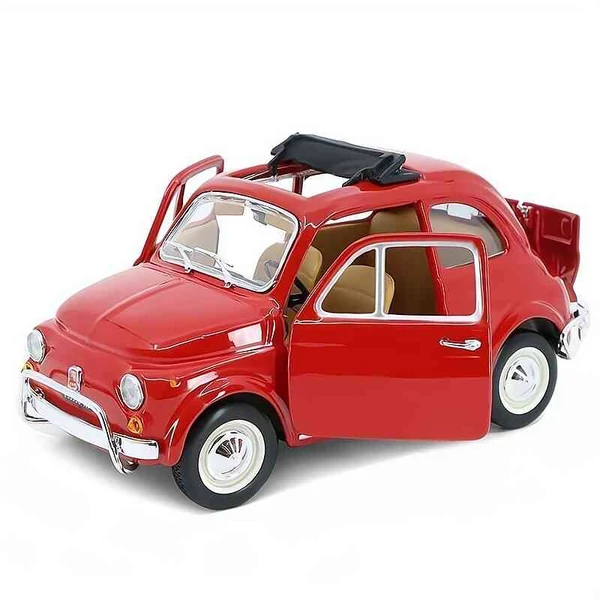 Fiat 500L (1968) – 1:24 fém autómodell – Bburago minőség