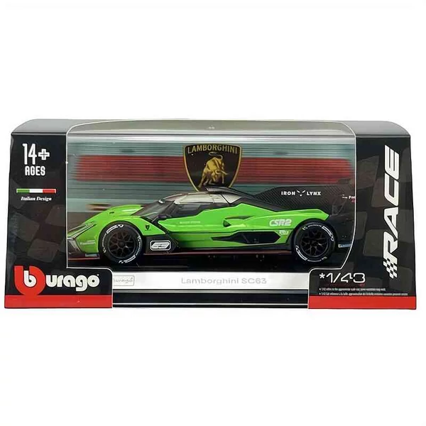Lamborghini SC63 (2023) – 1:43 fém autómodell gyűjtőknek
