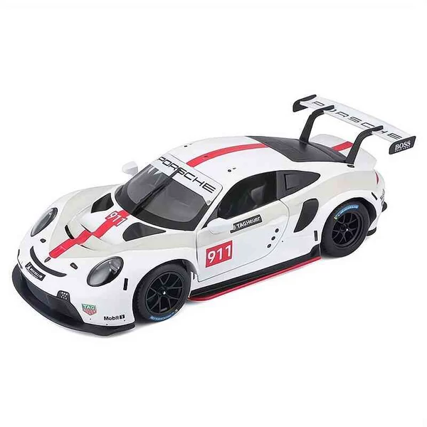 Porsche 911 RSR GT #911 – 1:24 méretarányos fém modellautó és játékautó – Bburago