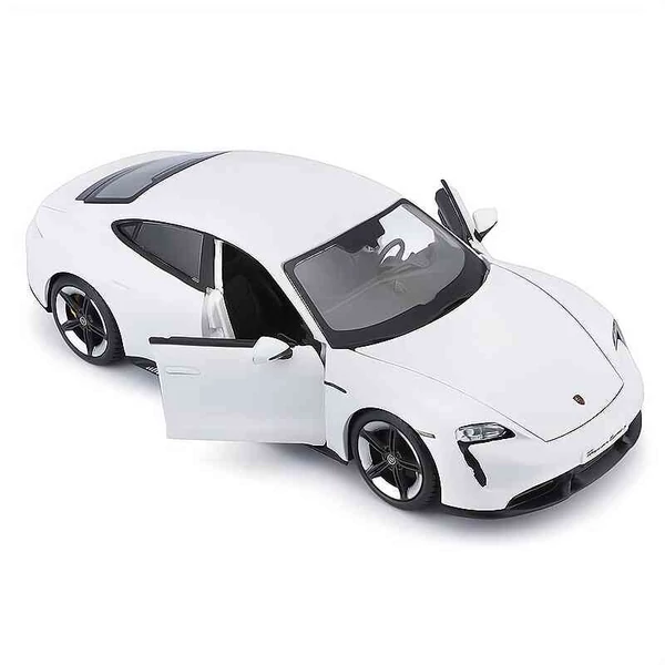 Porsche Taycan Turbo S – 1:24 fém modellautó – Bburago