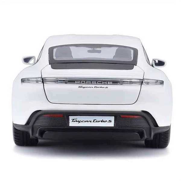 Porsche Taycan Turbo S – 1:24 fém autó modell – Bgyűjtőknek, gyerekeknek