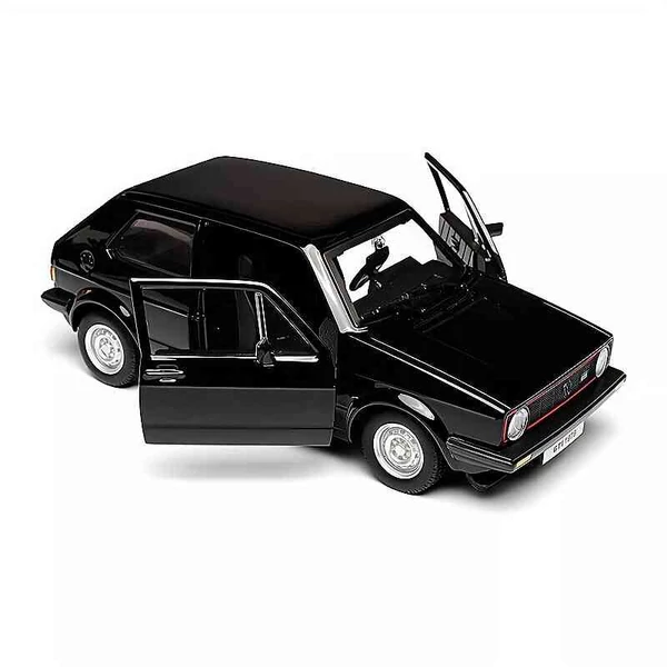Volkswagen Golf MK1 GTI (1979) – 1:24 fém autómodell gyűjtőknek és gyerekeknek – Bburago játékautó