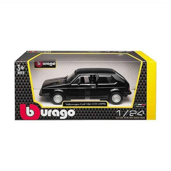 VW Golf MK1 GTI 1979 – méretarányos fém modellautó 1:24 – Bburago autómodell 