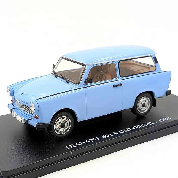 Trabant 601 S Universal (1988) – 1:24 fém modellautó – Edicola