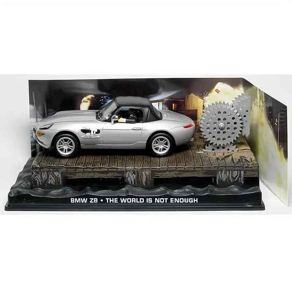 BMW Z8 – James Bond: A világ nem elég – 1:43 fém modellautó – Edicola