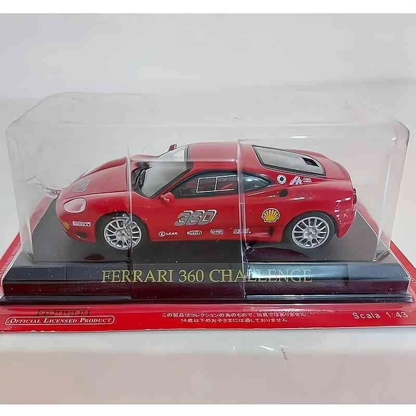 Ferrari 360 Challenge – 1:43 méretarányos fém modellautó – Edicola