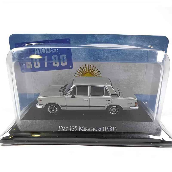 Fiat 125 Mirafiori (1981) – 1:43 fém autómodell – Edicola – gyűjtőknek