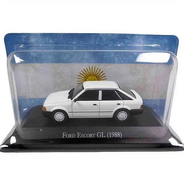 Ford Escort GL (1988) – 1:43 fém autómodell – Edicola