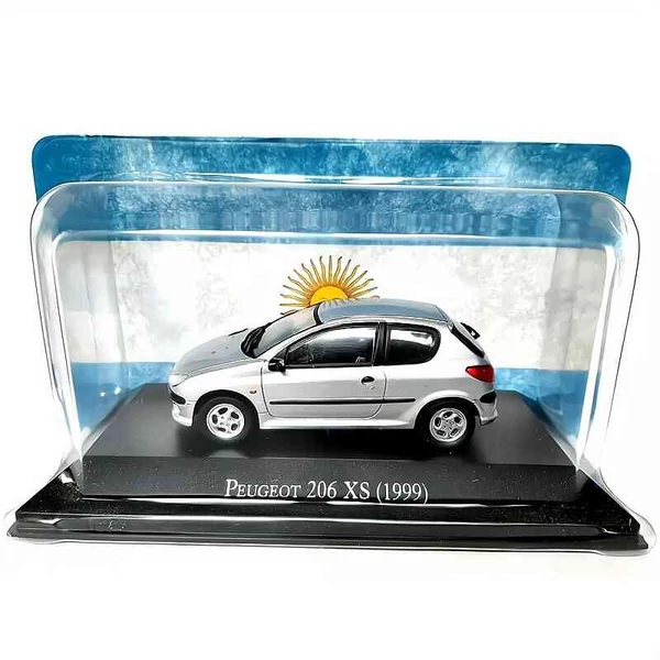 Peugeot 206 XS (1999) – 1:43 fém autó modell– Edicola