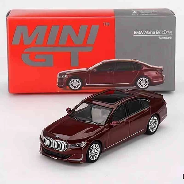 BMW Alpina B7 xDrive; 1:64 méretarányos modellautó