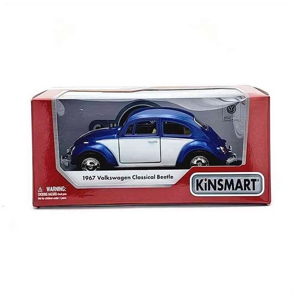 Volkswagen Classical Beetle (1967) – 1:32 fém autó modell – Kinsmart