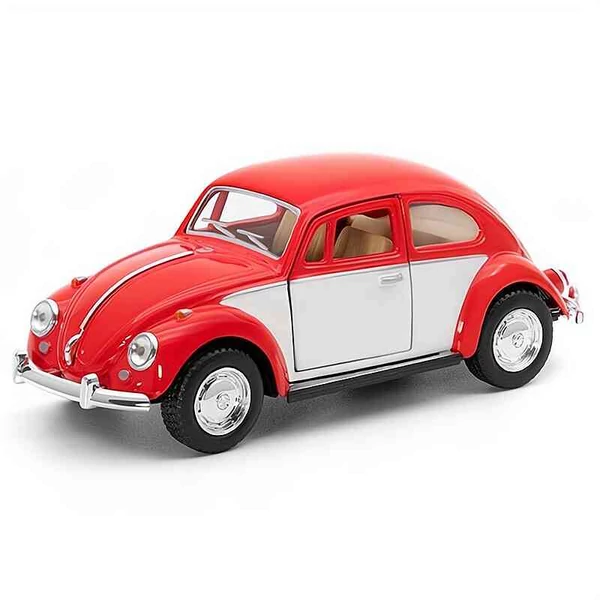 Volkswagen Classical Beetle (1967) – 1:32 fém modellautó és játékautó  – Kinsmart