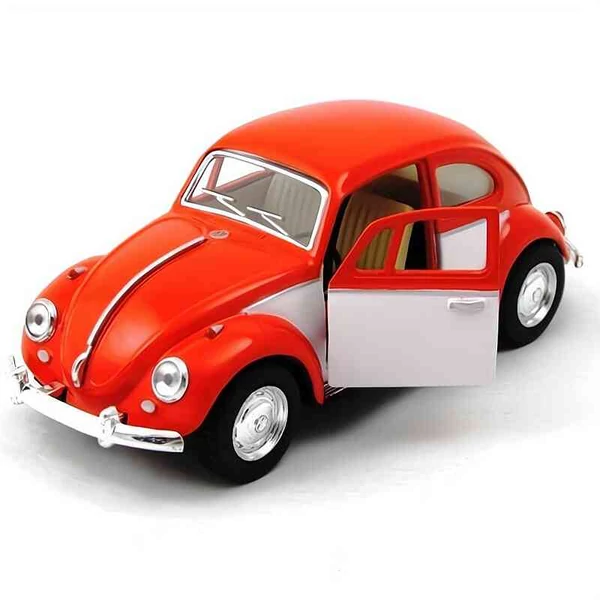 Volkswagen Classical Beetle (1967) – 1:32 fém modellautó – Kinsmart