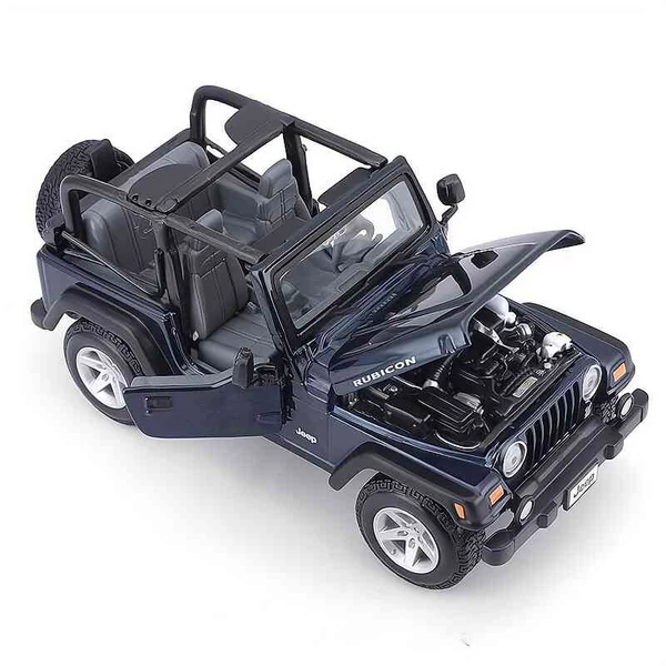 Jeep Wrangler Rubicon – 1:27 fém modell autó – Maisto