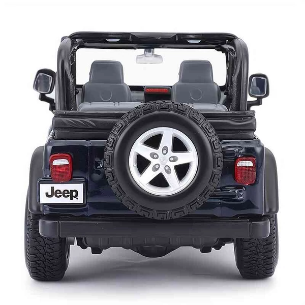 Jeep Wrangler Rubicon – 1:27 fém modellautó – nyitható ajtókkal