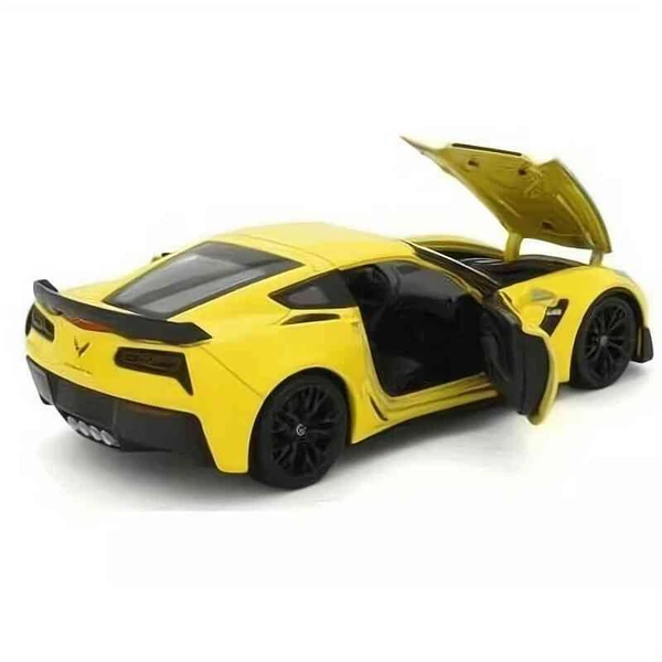 Chevrolet Corvette Z06 (2017); 1:24 méretarányos modellautó