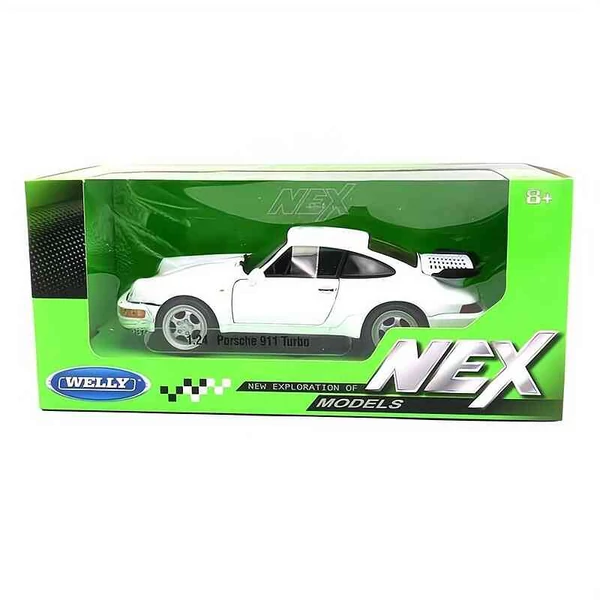 Porsche 911 Turbo – 1:24 fém modell autó – Welly