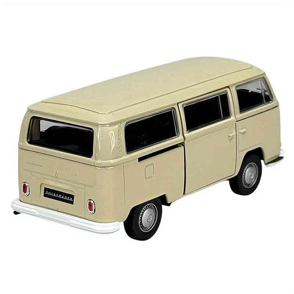 Volkswagen T2 (1972) busz – 1:34 fém autómodell – Welly