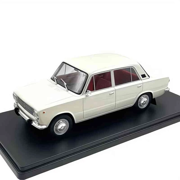Fiat 124 – 1:24 méretarányos fém modellautó – Whitebox