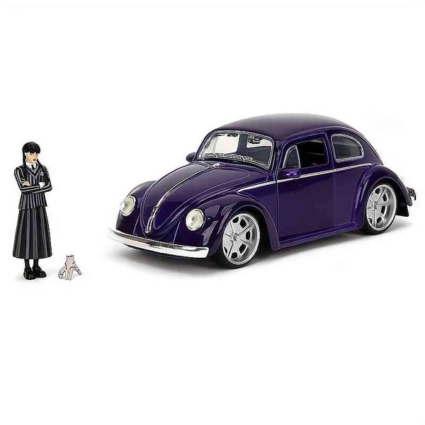 Volkswagen Beetle (1959) – 1:24 fém autómodell – gyűjtőknek, gyerekeknek