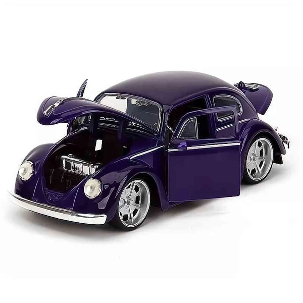 Volkswagen Beetle (1959) – Wednesday Addams – 1:24 fém modell autó – Jada
