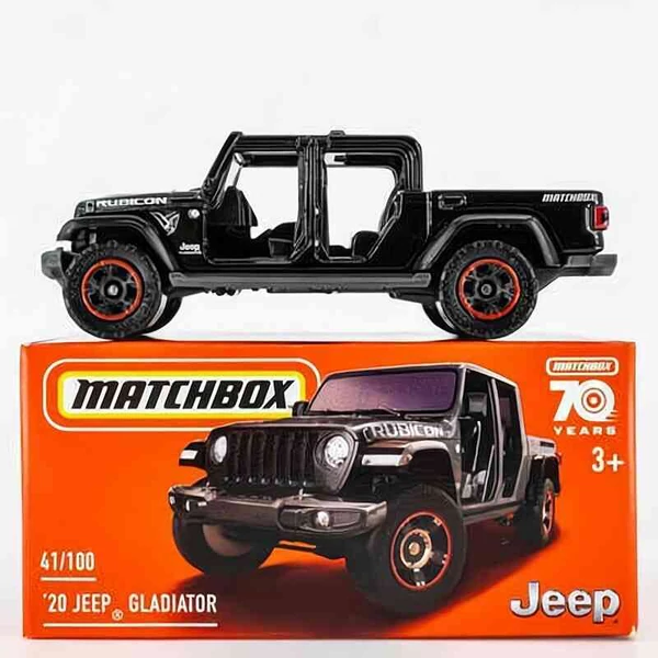 Jeep Gladiator (2020) 1:64 méretarányos modellautó, játékautó, Matchbox