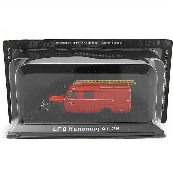 LF 8 Hanomag AL 28 Tűzoltó - 1:43 méretarányos autó modell - gyűjtőknek