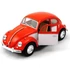 Volkswagen Classical Beetle (1967) – 1:32 fém modellautó – Kinsmart