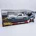 DeLorean Time Machine 2. repülő kerekekkel, világítós – 1:24 fém modellautó – Jada