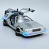 DeLorean Time Machine 2. repülő kerekekkel, világítós – Back to the Future 2. – 1:24 fém modellautó – Jada