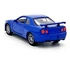 Nissan Skyline GT-R (R34) – 1:34 fém autómodell – Welly – hátrahúzós